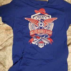Gently Used "Do As Peggy Says" Peggy Carter Tee